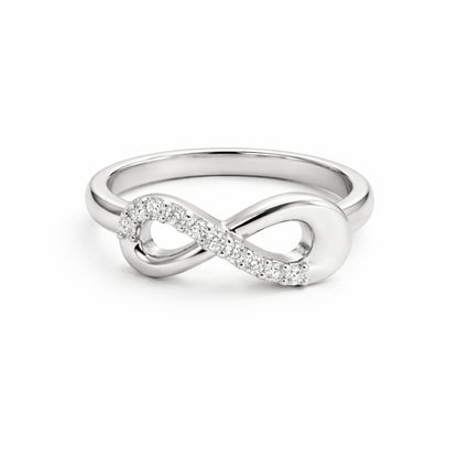 Bague Mémoire Infinie urne argenté en acier inoxydable avec compartiment discret sécurisé – Mementery