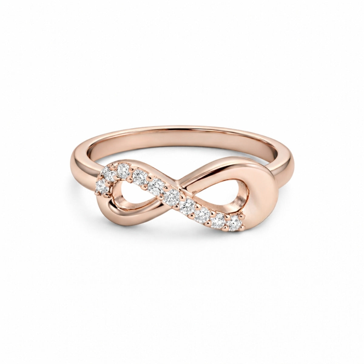 Bague Mémoire Infinie urne rose en acier inoxydable avec compartiment discret sécurisé – Mementery