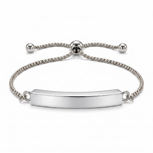 Bracelet Lien Éternel urne en acier inoxydable argenté avec compartiment sécurisé intégré – Mementery