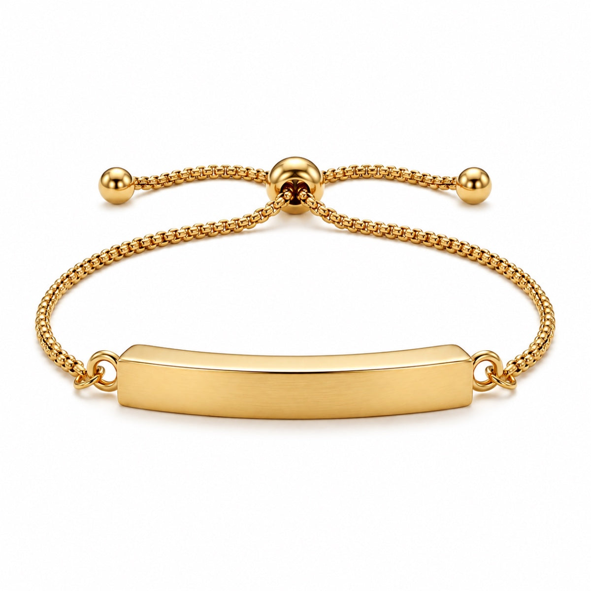 Bracelet Lien Éternel urne en acier inoxydable doré avec compartiment sécurisé intégré – Mementery