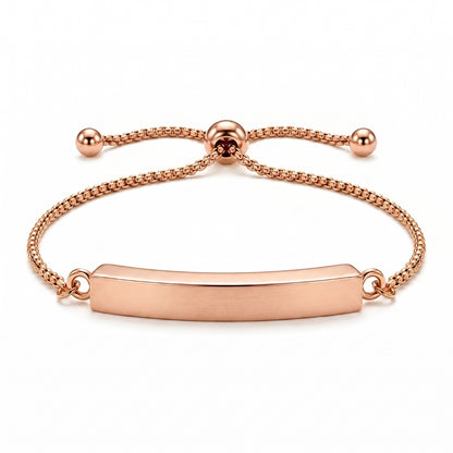 Bracelet Lien Éternel urne en acier inoxydable rose avec compartiment sécurisé intégré – Mementery