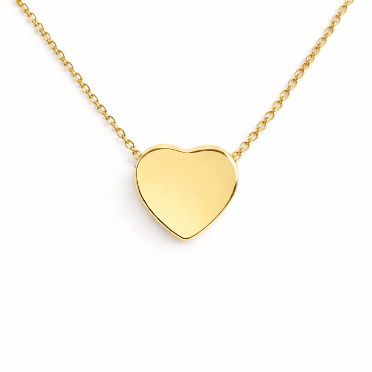 Pendentif cœur urne en acier inoxydable doré avec compartiment sécurisé et discret – Mementery