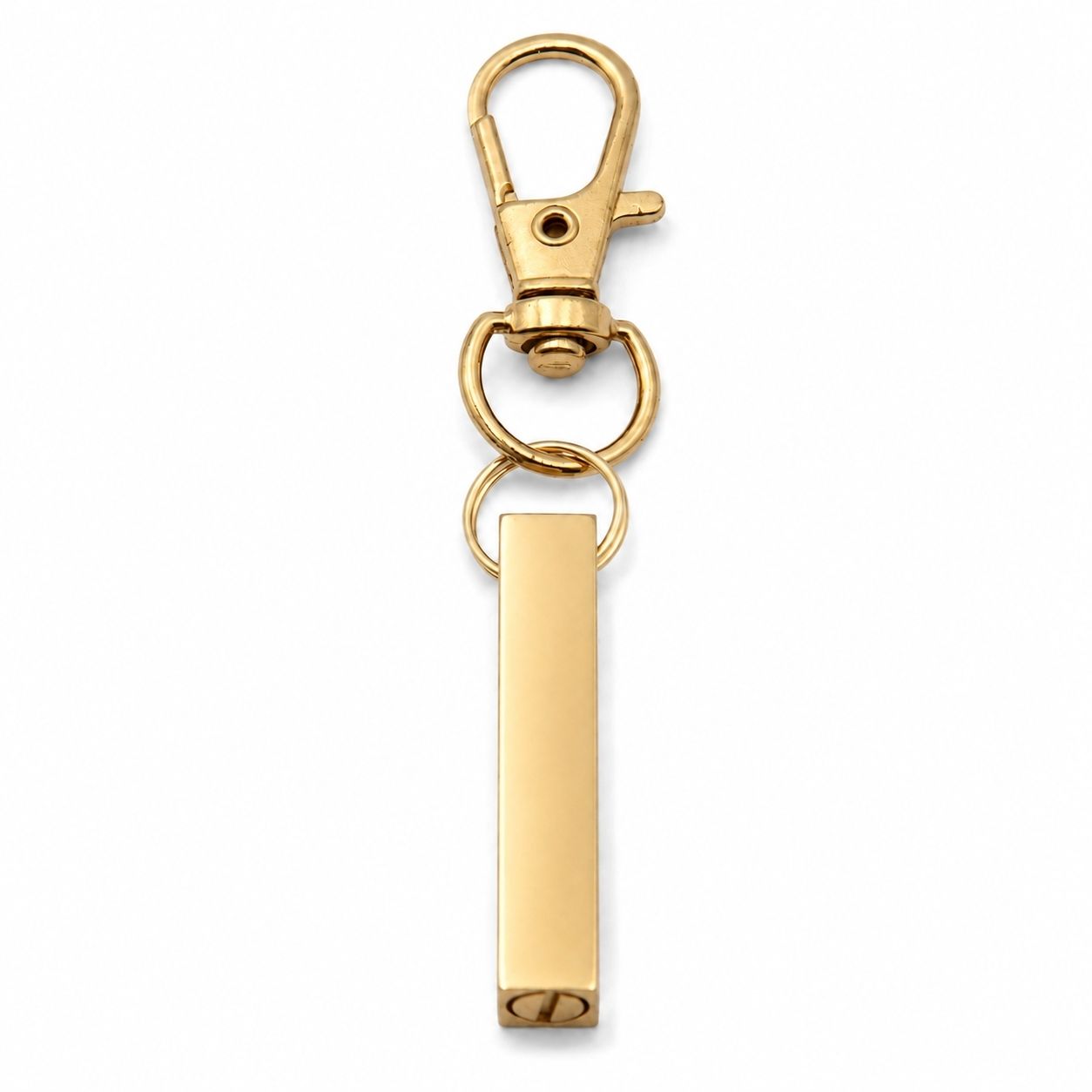 Porte-clés Écrin du Souvenir urne en acier inoxydable doré avec compartiment sécurisé intégré – Mementery